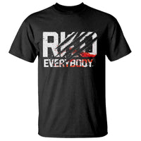 RKO Everybody T Shirt Grunge Blood Stained Scratch Mark