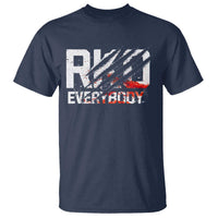 RKO Everybody T Shirt Grunge Blood Stained Scratch Mark