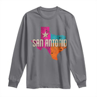 San Antonio Texas TX Fiesta Sports For Latino Fans Long Sleeve Shirt