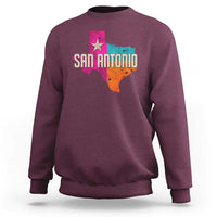 San Antonio Texas TX Fiesta Sports For Latino Fans Sweatshirt