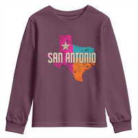San Antonio Texas TX Fiesta Sports For Latino Fans Youth Sweatshirt