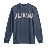 Alabama Fan Long Sleeve Shirt Vintage Bold Sport State Letters AL Game Day