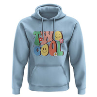 Second Birthday Hoodie Two Cool Gift 2 Years Old Retro Groovy - Wonder Print Shop