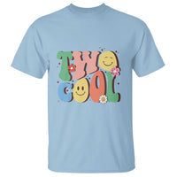 Second Birthday T Shirt Two Cool Gift 2 Years Old Retro Groovy - Wonder Print Shop