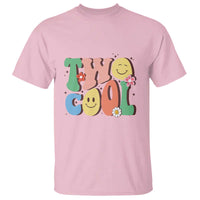 Second Birthday T Shirt Two Cool Gift 2 Years Old Retro Groovy - Wonder Print Shop