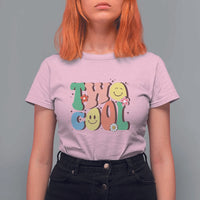 Second Birthday T Shirt For Women Two Cool Gift 2 Years Old Retro Groovy - Wonder Print Shop