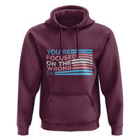 Funny You're Focused On The Wrong 1% Hoodie Bi Transgender LGBT