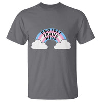 Funny Protect Trans Kids T Shirt LGBT Pride Rainbow