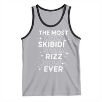 Funny The Most Ohio Skibidi Sigma Rizz Mom Ever Tank Top Mother's Day