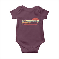 Funny Just Call Me Captoon Baby Onesie Pontoon Boat Captain