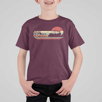 Funny Just Call Me Captoon T Shirt For Kid Pontoon Boat Captain