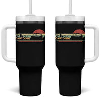 Funny Just Call Me Captoon Tumbler With Handle Pontoon Boat Captain