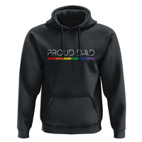LGBTQ Gay Pride Hoodie Proud Dad Father's Day LGBT Flag - Wonder Print Shop