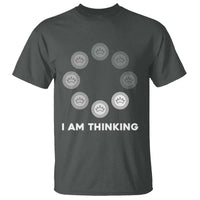 Checkers Lover T Shirt I Am Thinking Board Game Draughts Player - Wonder Print Shop