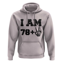 Funny 80th Birthday Hoodie I Am 79 Plus 80 Years Old Skull - Wonder Print Shop