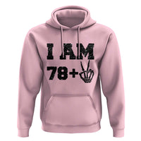 Funny 80th Birthday Hoodie I Am 79 Plus 80 Years Old Skull - Wonder Print Shop
