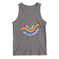 No Kings But Yas Queens LGBTQ Pride Retro Rainbow Tank Top