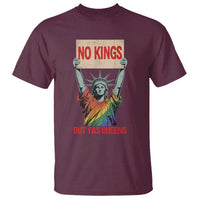 No Kings But Yas Queens T Shirt Statue Of Liberty LGBTQ Pride Ally Pride