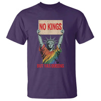 No Kings But Yas Queens T Shirt Statue Of Liberty LGBTQ Pride Ally Pride