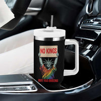 No Kings But Yas Queens Tumbler With Handle Statue Of Liberty LGBTQ Pride Ally Pride