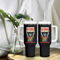 No Kings But Yas Queens Tumbler With Handle Statue Of Liberty LGBTQ Pride Ally Pride