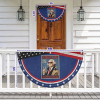 George Washington America's 1st Influencer Patriotic Fan Flag Funny Founding Father USA