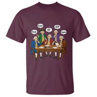 Founding Fathers 67 Bruh Sigma T Shirt Funny US History Meme