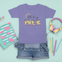 Back To School T Shirt For Kid Oh Hey Pre-K Pencil Preschool - Wonder Print Shop