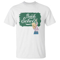 Back To School T Shirt Student Toddler Girl Green Board - Wonder Print Shop