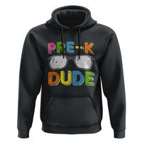 Pre-K Dude Hoodie First Day Of School Glasses Nerd - Wonder Print Shop