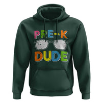 Pre-K Dude Hoodie First Day Of School Glasses Nerd - Wonder Print Shop
