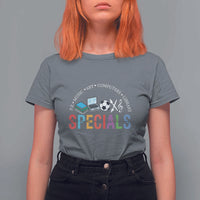 Special Teacher T Shirt For Women School Subjects The Best Part Of The Day - Wonder Print Shop