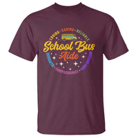 School Bus Aide T Shirt Back To School Matching Group Squad - Wonder Print Shop