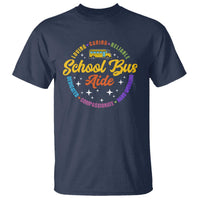 School Bus Aide T Shirt Back To School Matching Group Squad - Wonder Print Shop