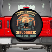 Funny My Favorite Camping Buddies Call Me Dad Spare Tire Cover Camping Father's Day