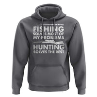 Funny Hunter Hoodie Fishing And Hunting Father's Day - Wonder Print Shop