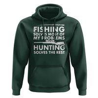 Funny Hunter Hoodie Fishing And Hunting Father's Day - Wonder Print Shop