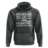 Funny Hunter Hoodie Fishing And Hunting Father's Day - Wonder Print Shop