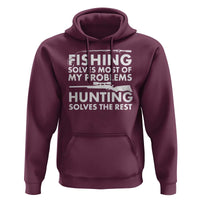 Funny Hunter Hoodie Fishing And Hunting Father's Day - Wonder Print Shop