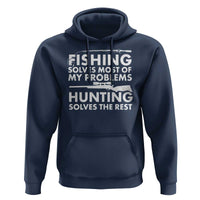 Funny Hunter Hoodie Fishing And Hunting Father's Day - Wonder Print Shop