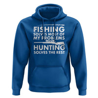 Funny Hunter Hoodie Fishing And Hunting Father's Day - Wonder Print Shop