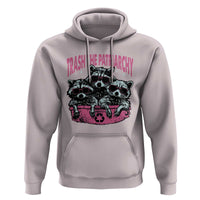 Funny Trash The Patriarchy Hoodie Feral Feminist Racoon - Wonder Print Shop