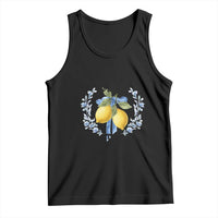 Amalfi Italy Coast Social Club Tank Top Coquette Bow Lemon Travel - Wonder Print Shop