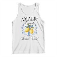 Amalfi Italy Coast Social Club Tank Top Coquette Bow Lemon Travel - Wonder Print Shop