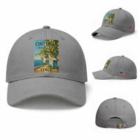 Italian Summer Amalfi Coast Baseball Cap Ciao Bella Italy Lemon