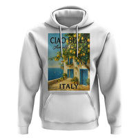 Italian Summer Amalfi Coast Hoodie Ciao Bella Italy Lemon - Wonder Print Shop