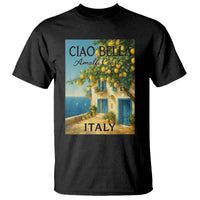 Italian Summer Amalfi Coast T Shirt Ciao Bella Italy Lemon - Wonder Print Shop