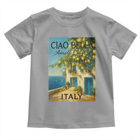 Italian Summer Amalfi Coast Toddler T Shirt Ciao Bella Italy Lemon - Wonder Print Shop