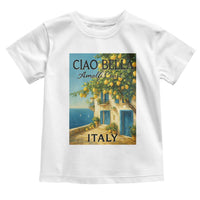 Italian Summer Amalfi Coast Toddler T Shirt Ciao Bella Italy Lemon - Wonder Print Shop