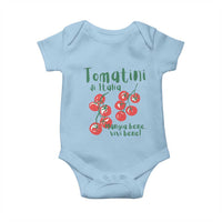Italian Tomato Baby Onesie Tomatini Di Italia Vegetable Garden Lover - Wonder Print Shop